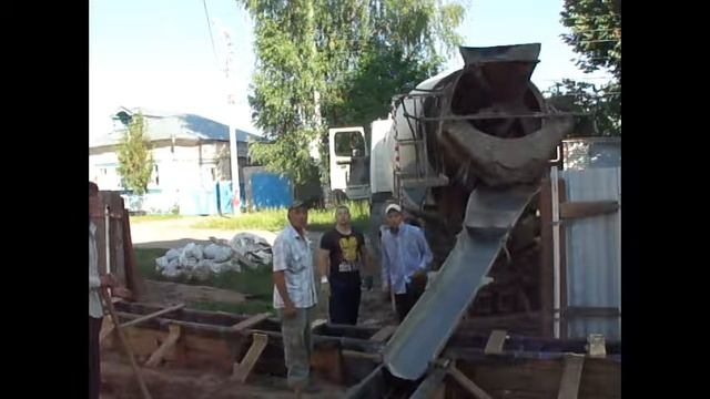 Фундамент гараж и пристрой