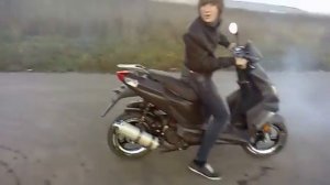 Дрифт на скутере Rapira Jet 150