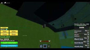 Barrier vs Dark |Roblox Blox Fruit|