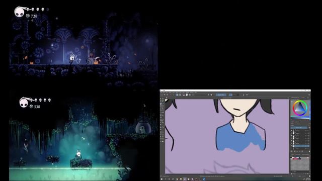 HOLLOW KNIGHT + DRAWING | EPISODE 1 | Our Editor Sucks ;-; смотреть онлайн