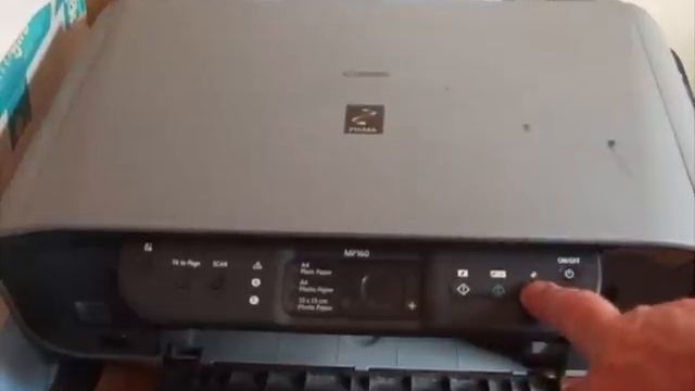 Canon MP160 error code fix смотреть онлайн