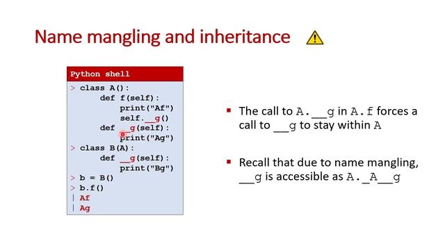 Class inheritance