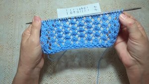 Ажурная летняя кофточка спицами.Очень красивый ажурный узор спицами.