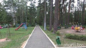 Санаторий Лепельский военный - детская площадка, Санатории Беларуси