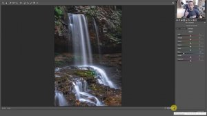 How to Fix Blue Waterfalls in Photoshop or Lightroom