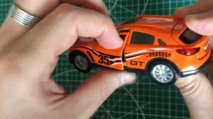 INFINITI QX70. Игрушечная модель фирмы ТЕХНОПАРК.