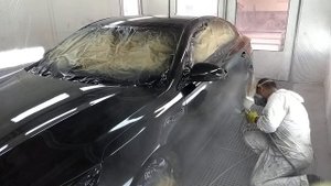Sikkens Autoclear Plus HS & İwata Supernova 1.3 HD Clear Coat & KİA Optima
