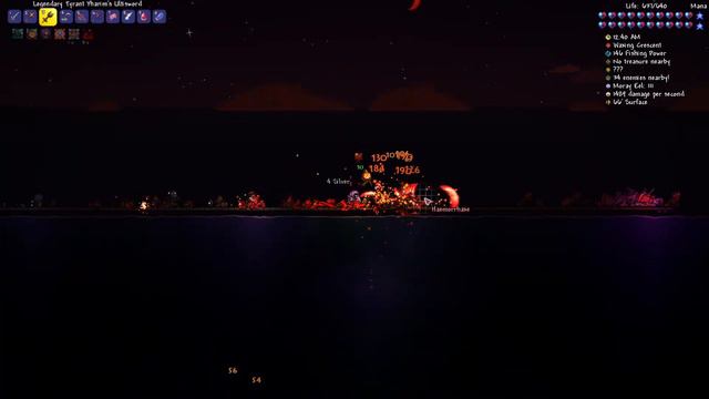 [Terraria - tModLoader] Calamity Mod - Tank Melee Build - The Plague смотреть онлайн