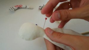 Пошив куклы Принцесса на горошине. Часть 1. Sew doll Princess on the pearl