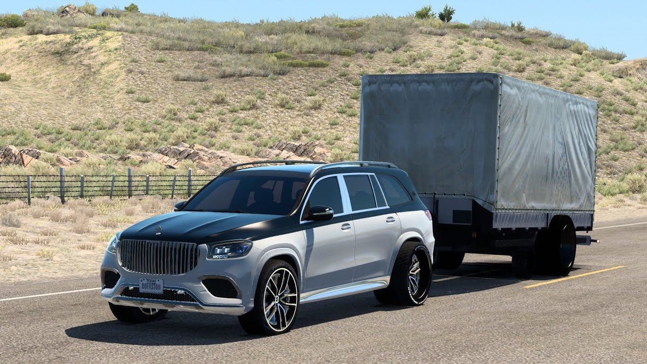 [ATS] Mercedes-Benz GLS Maybach 2023_Luhary Cargo Delivery смотреть онлайн