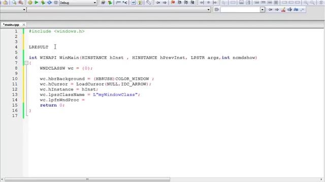Windows GUI Programming with C/C++ ( Win32 API ) | Part -1 | Creating a window
