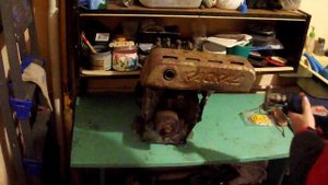 Двигатель от мотоблока Каскад. Разбор и чистка.