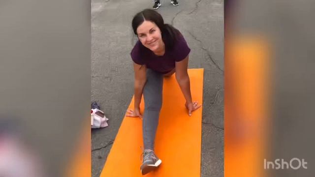 Похудение . Тренировка на улице . Тренировка с резинками смотреть онлайн