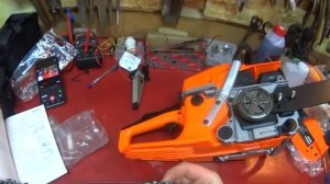 Распаковка и запуск новой бензопилы Skiper TV5230