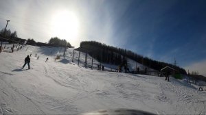 Губаха, гора Белая 12-13 марта 2022 горные лыжи