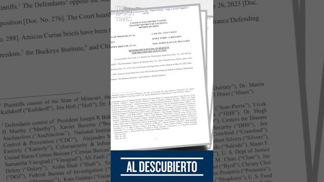 La Corte falla contra posibles conspiraciones