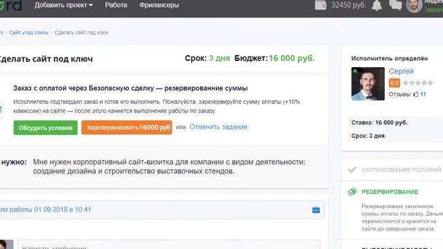 Как работает безопасная сделка на фриланс-бирже FLBORD.COM