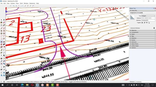 Слив 37. Помни, в SketchUp X, в геодезии Y! Ввод геодезических координат. Оптимизация горизонталей. смотреть онлайн