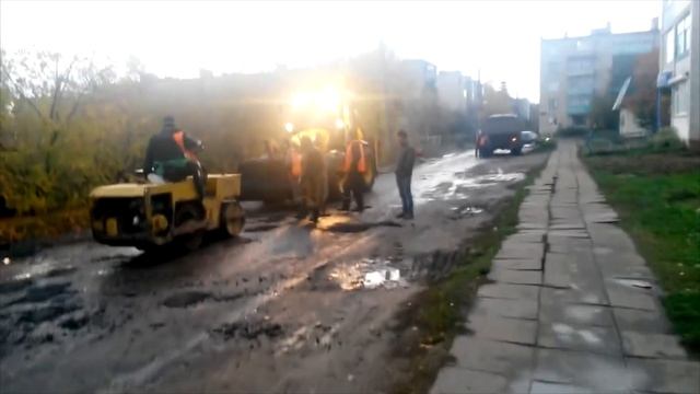 Как вурнарские дорожники ремонтируют улицу Ленина смотреть онлайн