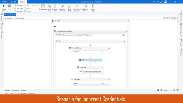 3. UiPath | Use of Throw vs Rethrow | Difference | Usage | Exception Handling | Scenarios | RPA смотреть онлайн