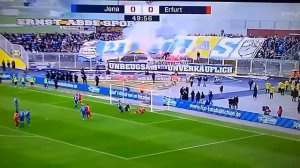 Jena fans toller Choreografie
