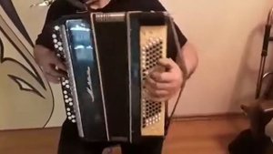 Игра на баяне "Мечта"