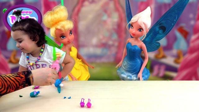 Tinkerbell Pirate Fairy Tink And Periwinkle Sister Share N' Wear Disney | HappyMilaTV #43 смотреть онлайн
