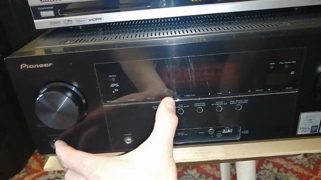 Pioneer VSX-527 Factory reset. Сброс настроек на заводские. смотреть онлайн