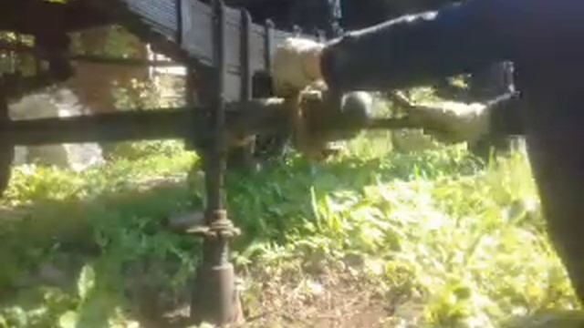 замена колеса телеги 2 птс 4 последовательность действий