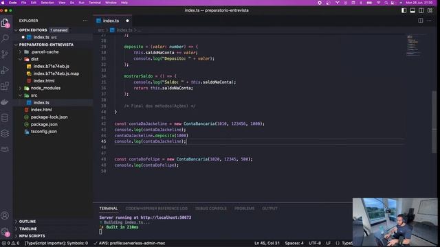 Estudo Comigo #6 - Preparando para técnica como programador junior! #reactjs #nodejs #typescript смотреть онлайн