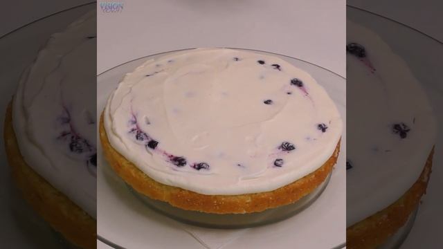 Я не пробовала ВКУСНЕЕ! Торт ЧЕРНИЧНОЕ настроение. Blueberry cake  | Vision town