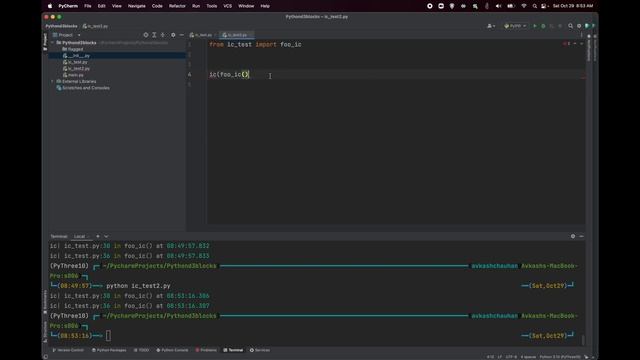 Python: Debug your code like rockstar with ice-cream library