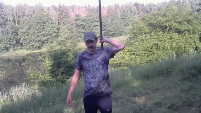 Цигун "Шаолинь" с посохом. Занятие №3 смотреть онлайн