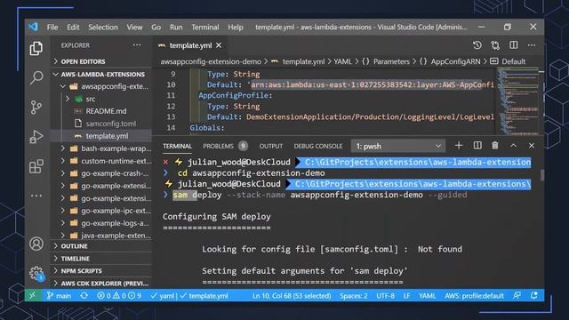 3: Using external Lambda extensions | AWS Lambda extensions: The deep dive смотреть онлайн