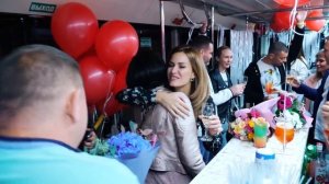 Арендовали трамвай на 18-й год совместной жизни!!!
Трамвай для вечеринок