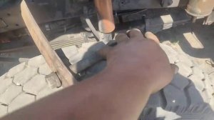 как установить запаску на кузов самосвал.