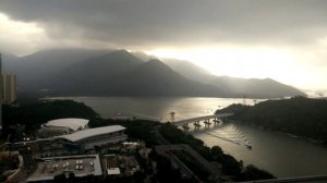 View from Seaview crescent, tung chung, HongKong.