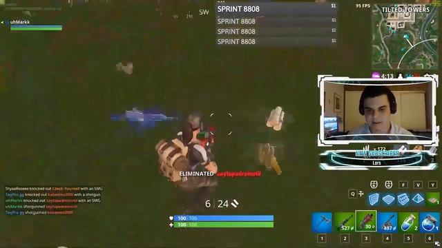 Fortnite Stream Highlights - GTX 1060 FPS While Streaming 8/9/18 смотреть онлайн