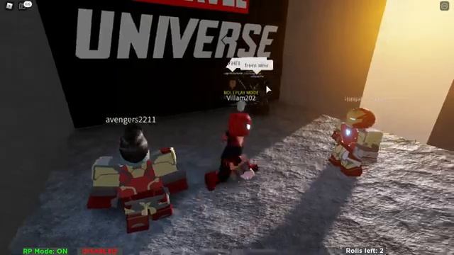 Roblox-Avengers Testing Server/Spiderman And Quicksilver/