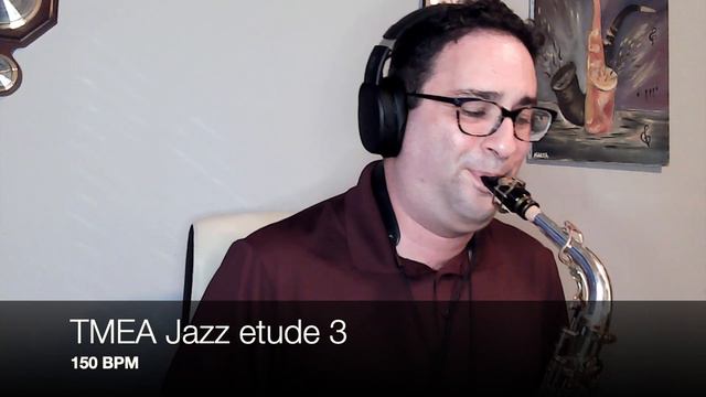 TMEA All State Jazz saxophone etude 3 practice method with backing tracks!. 2023-2024 Alto sax! смотреть онлайн