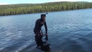 Озеро Кукас. Результат подводной охоты.