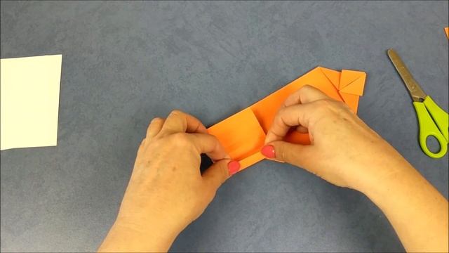 Прикольный танк оригами из бумаги  Самоходная пушка. Origami tank. Paper gun