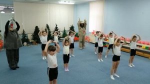 Речедвигательная игра "У оленя дом большой..."