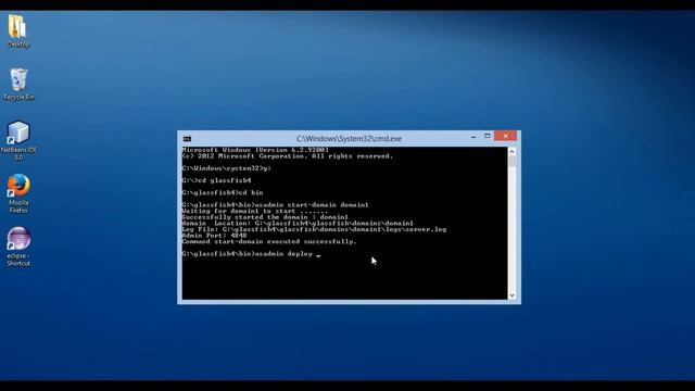 How to deploy and undeploy a WAR file in GlassFish application server? смотреть онлайн