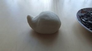 Ёжики из семечек. Поделки с детьми