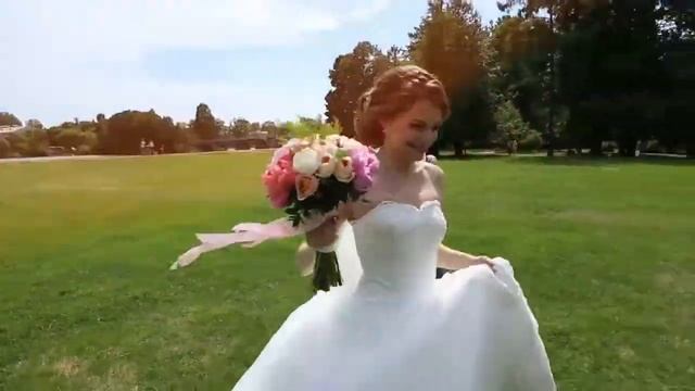 Яна и Виталий 04.07.2015 Свадебная прическа и макияж невесты Надежда Зверева смотреть онлайн