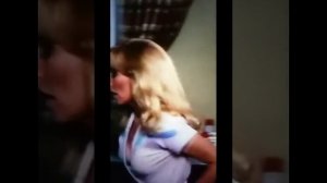 Barbra Eden, Side Boob slow motion braless