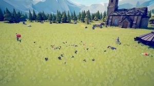 Эльфы с подарками. Totally Accurate Battle Simulator. TABS.