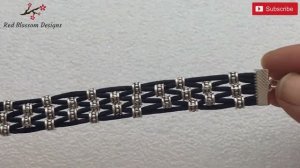 Красивый эффектный браслет из плетеных шнуров _ Браслет из плетеной веревки из 6 нитей _ оберег