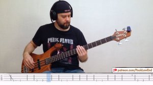 Learning to Fly bass tabs cover - Pink Floyd [@guypratt7104 version]